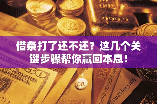 武汉借条打了还不还？这几个关键步骤帮你赢回本息！