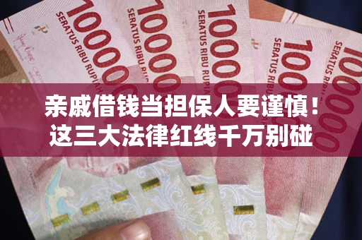 武汉亲戚借钱当担保人要谨慎！这三大法律红线千万别碰