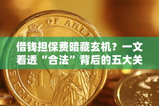 武汉借钱担保费暗藏玄机？一文看透“合法”背后的五大关键陷阱