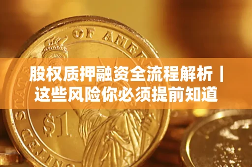 武汉股权质押融资全流程解析｜这些风险你必须提前知道
