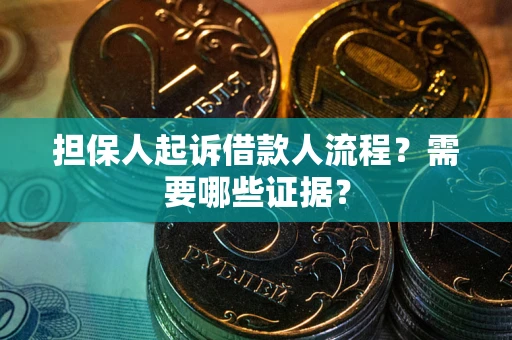 武汉担保人起诉借款人流程?需要哪些证据? 武汉担保人起诉借款人流程?需要哪些证据?