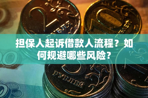 武汉担保人起诉借款人流程？如何规避哪些风险？