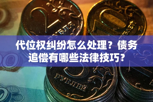 武汉代位权纠纷怎么处理？债务追偿有哪些法律技巧？