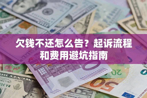 武汉欠钱不还怎么告?起诉流程和费用避坑指南 武汉欠钱不还怎么告?起诉流程和费用避坑指南