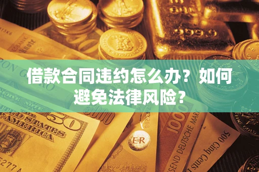 武汉借款合同违约怎么办？如何避免法律风险？