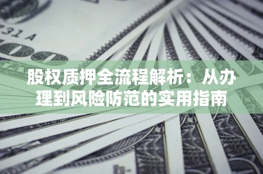 武汉股权质押全流程解析：从办理到风险防范的实用指南